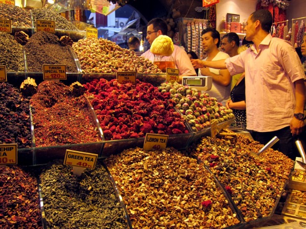 Tea Shop, Spice Market, Istanbul