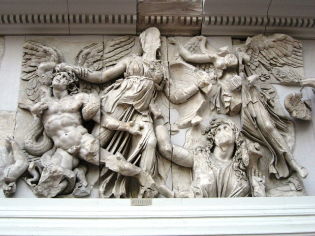 Athena frieze from the Great Altar, Pergamon