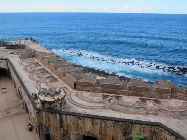 Viewing Northeast from the El Moro fort.